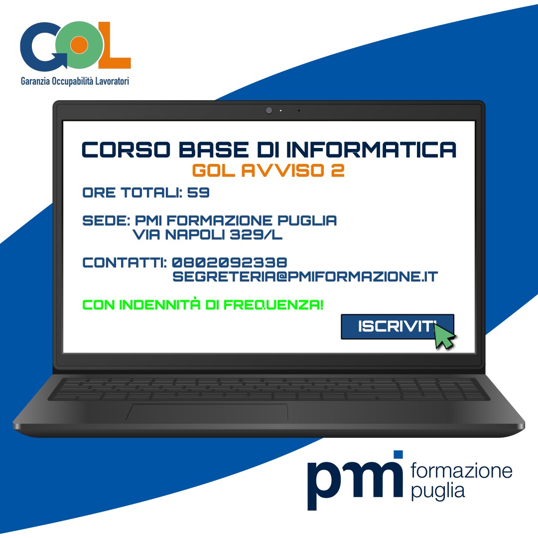 corso base informatica GOL